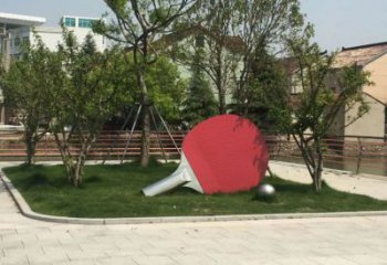 仿古乒乓球銅雕廠家 彩繪工藝品銅雕