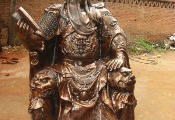 佛教關(guān)公佛像廠家 鑄銅佛像銅雕