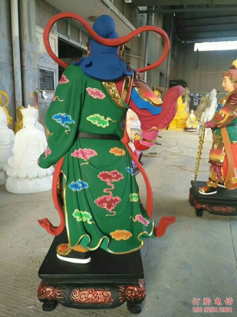 紫銅關(guān)羽佛像廠家 佛像銅雕