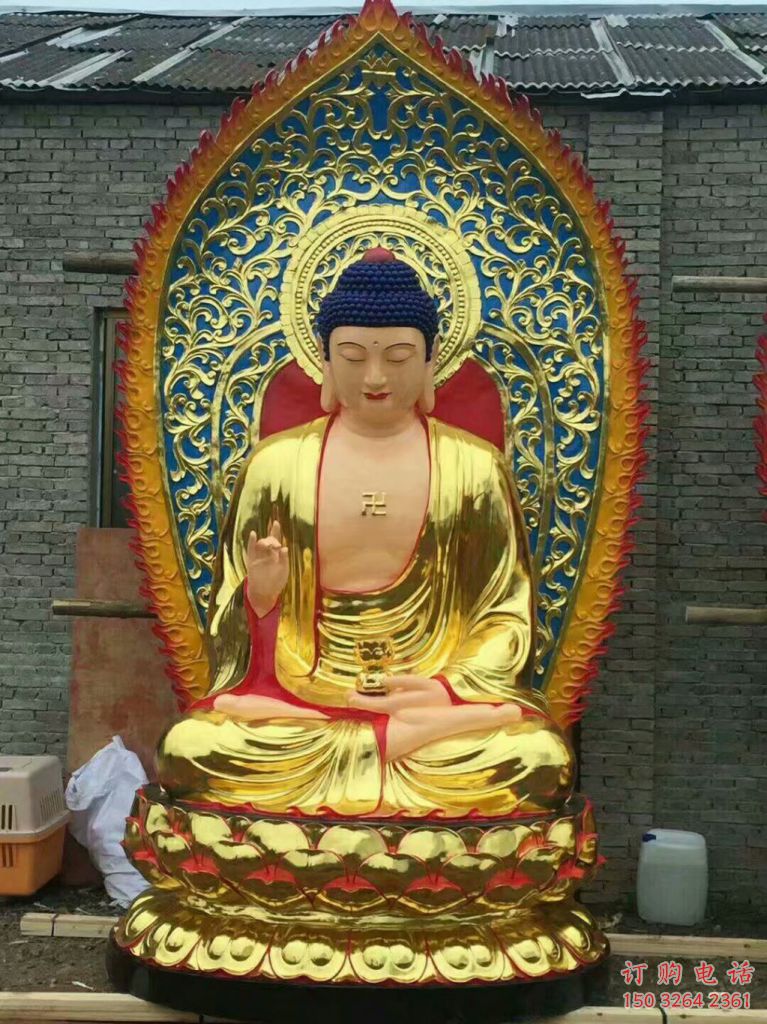 仿古如來(lái)佛佛像廠家 鑄銅佛像銅雕