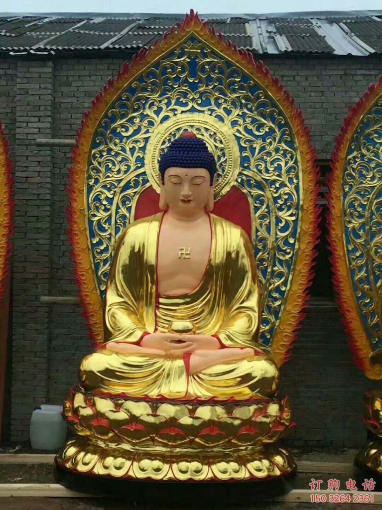 紫銅如來佛佛像廠家 佛像銅雕