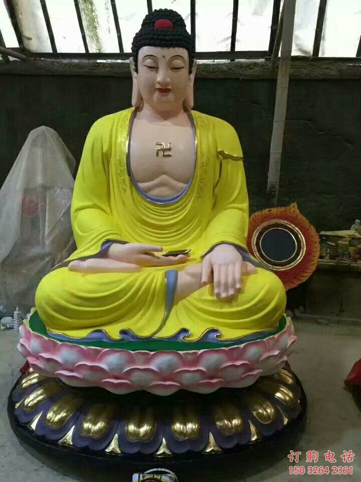 如來(lái)佛佛像廠家 佛像銅雕