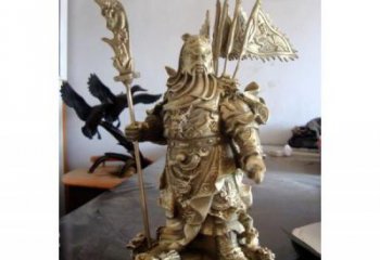 黃銅關(guān)公佛像廠家 鑄銅佛像銅雕