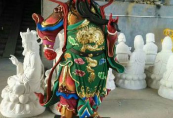 寺廟關(guān)羽佛像廠家 鑄銅佛像銅雕