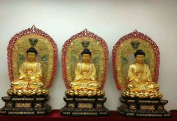 寺廟如來佛佛像廠家 鑄銅佛像銅雕