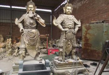 青銅關(guān)云長佛像廠家 仿古佛像銅雕