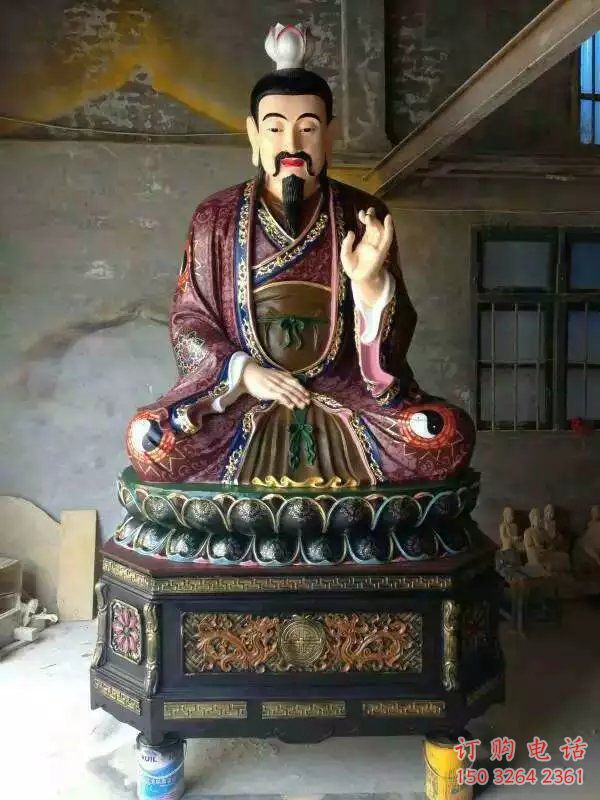 紫銅三清佛像廠家 佛像銅雕