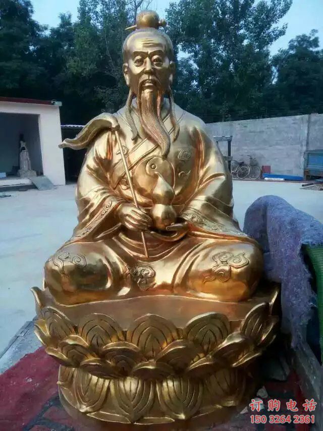寺廟三清佛像廠家 鑄銅佛像銅雕