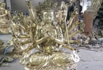 抽象密宗佛像廠家 紫銅佛像銅雕