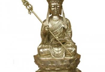 黃銅地藏王佛像廠家 寺廟佛像銅雕