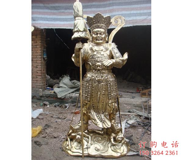 家居四大天王佛像廠家 佛像銅雕   