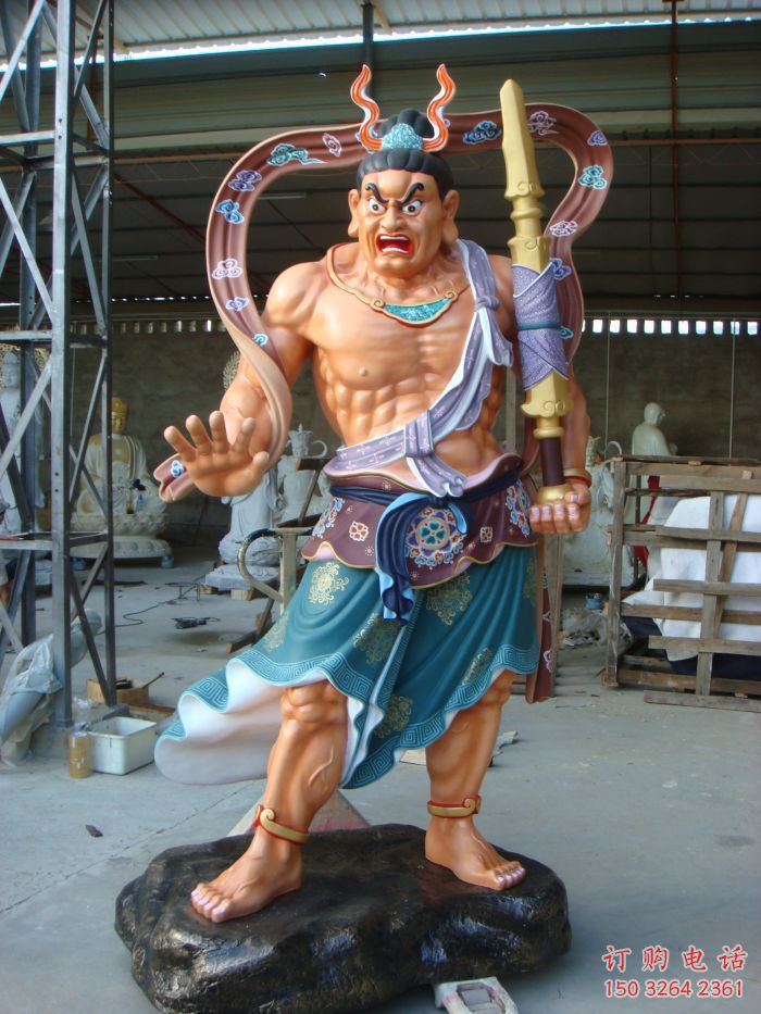 寺廟哼哼二將佛像廠家 鑄銅佛像銅雕