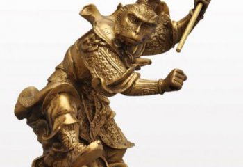 鑄銅孫悟空佛像廠家 黃銅佛像銅雕