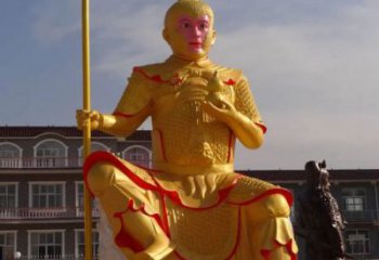 寺廟孫悟空佛像廠家 鑄銅佛像銅雕