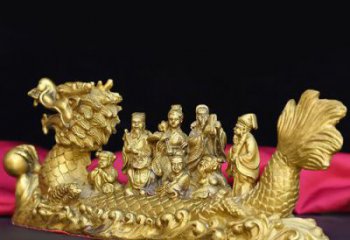 青銅八仙佛像廠家 仿古佛像銅雕