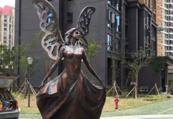 廣場仙子銅雕廠家 青銅人像銅雕
