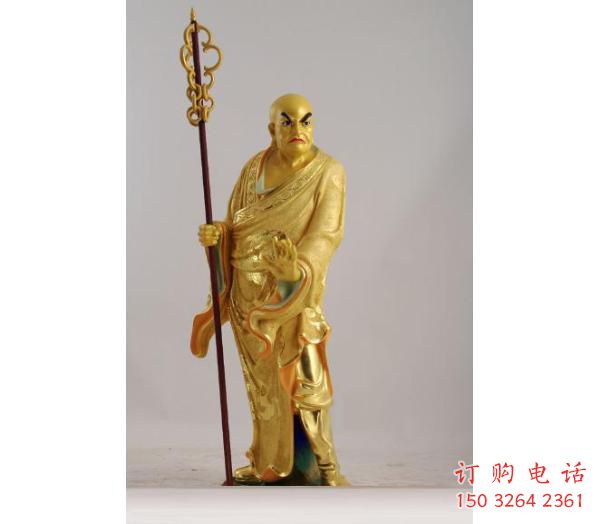 伏虎羅漢佛像廠家 羅漢佛像銅雕