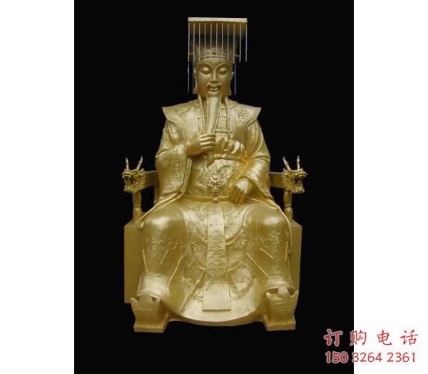 家居玉皇大帝神像廠家 神像銅雕