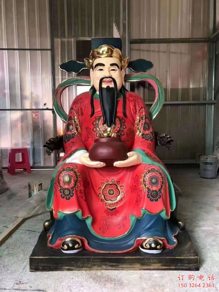 財神爺神像廠家 財神神像銅雕