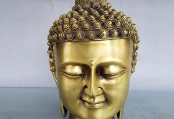 仿古佛像佛頭廠家 鑄銅佛像銅雕