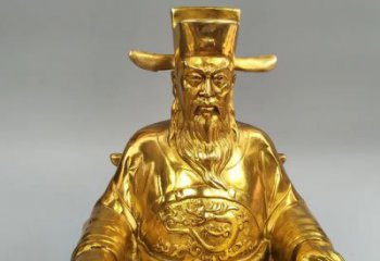 仿古包拯神像廠家 鑄銅包青天神像銅雕