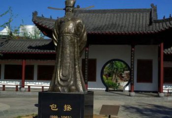 家居包拯神像廠家 包青天神像銅雕