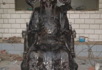 家居財神爺神像廠家 財神神像銅雕