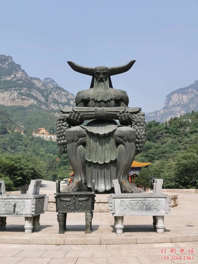 神農(nóng)神像廠家 神像銅雕