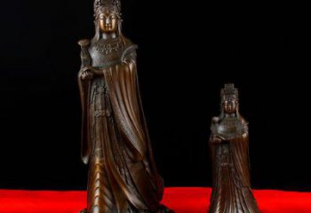 廣場媽祖神像廠家 廣場神像銅雕