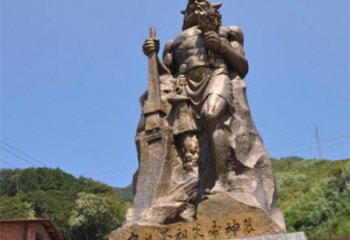 仿古神農(nóng)神像廠家 鑄銅神像銅雕