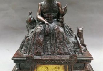 紫銅神農(nóng)神像廠家 神像銅雕
