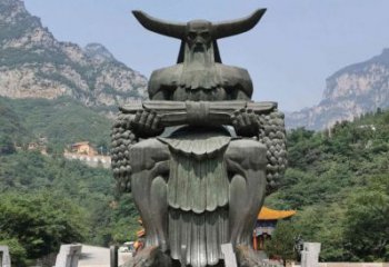 神農(nóng)神像廠家 神像銅雕