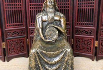 仿古伏羲神像廠家 鑄銅神像銅雕
