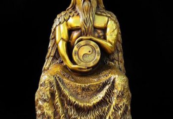 鑄銅伏羲神像廠家 黃銅神像銅雕