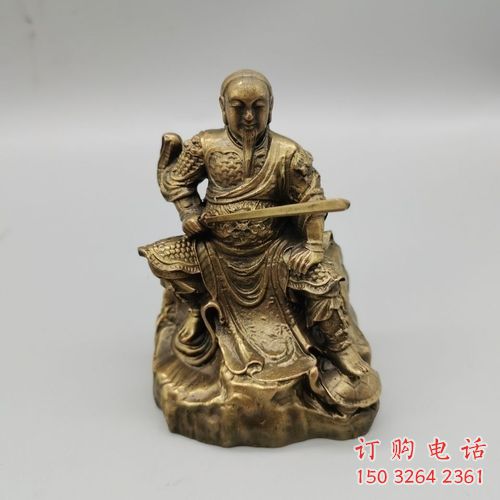 家居真武大帝神像廠家 神像銅雕