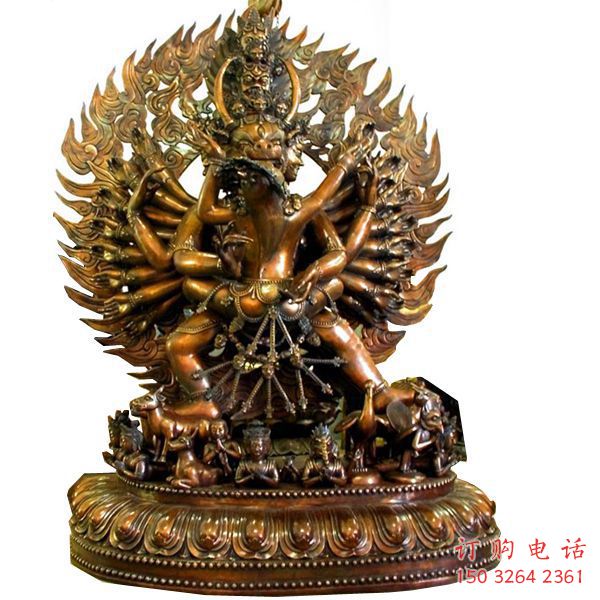 韋陀神像廠家 神像銅雕