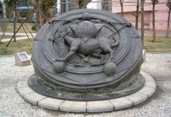 黃銅十二星座神像廠家 寺廟神像銅雕