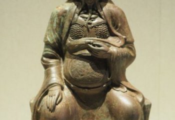 鑄銅真武大帝神像廠家 黃銅神像銅雕