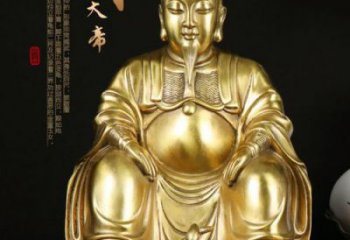 真武大帝神像廠家 神像銅雕