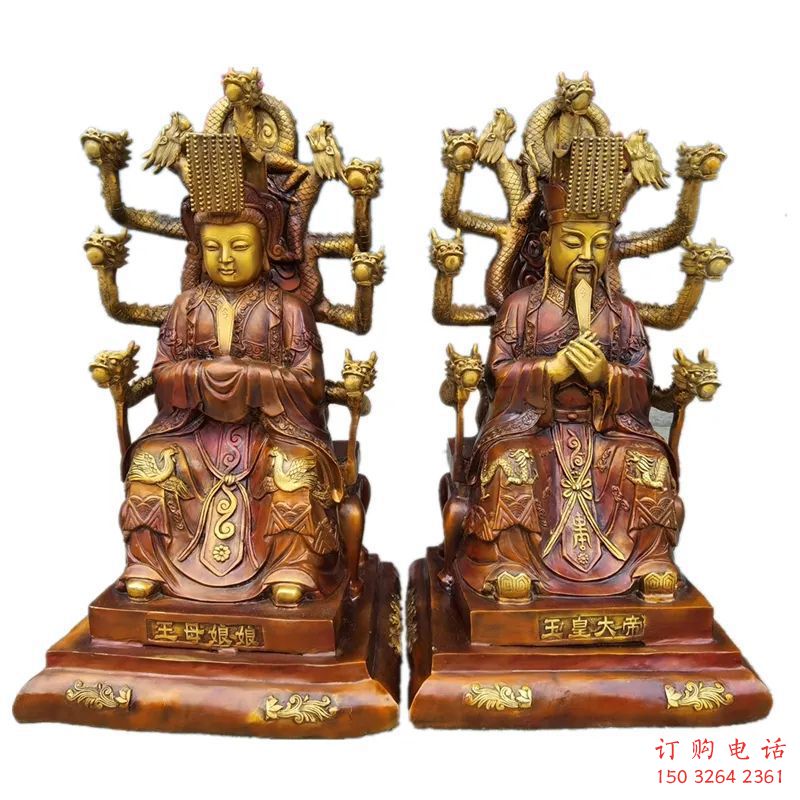 家居王母娘娘神像廠家 王母像神像銅雕