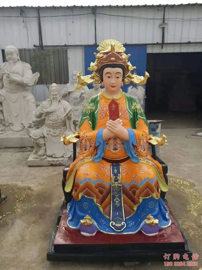 寺廟王母娘娘神像 王母像神像銅雕廠家