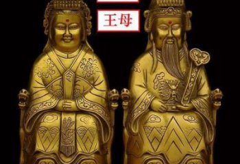 紫銅王母娘娘神像廠家 王母像神像銅雕