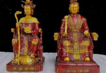 仿古王母娘娘神像廠家 鑄銅王母像神像銅雕