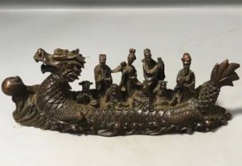 鑄銅八仙過海神像廠家 黃銅神像銅雕