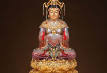 黃銅三霄神像廠家 寺廟神像銅雕