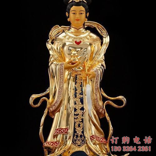 九天玄女神像廠 廣場(chǎng)九天神像銅雕廠家