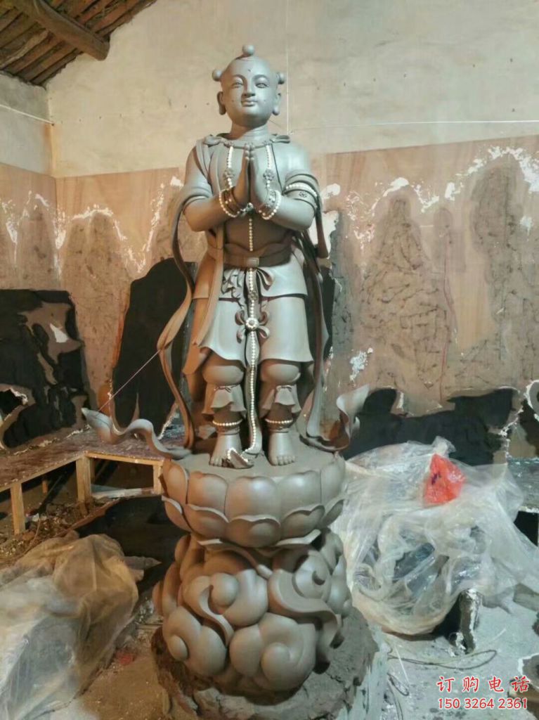 童男童女神像廠 神像銅雕廠家制作