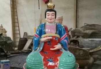 鑄銅老母神像廠家 黃銅神像銅雕