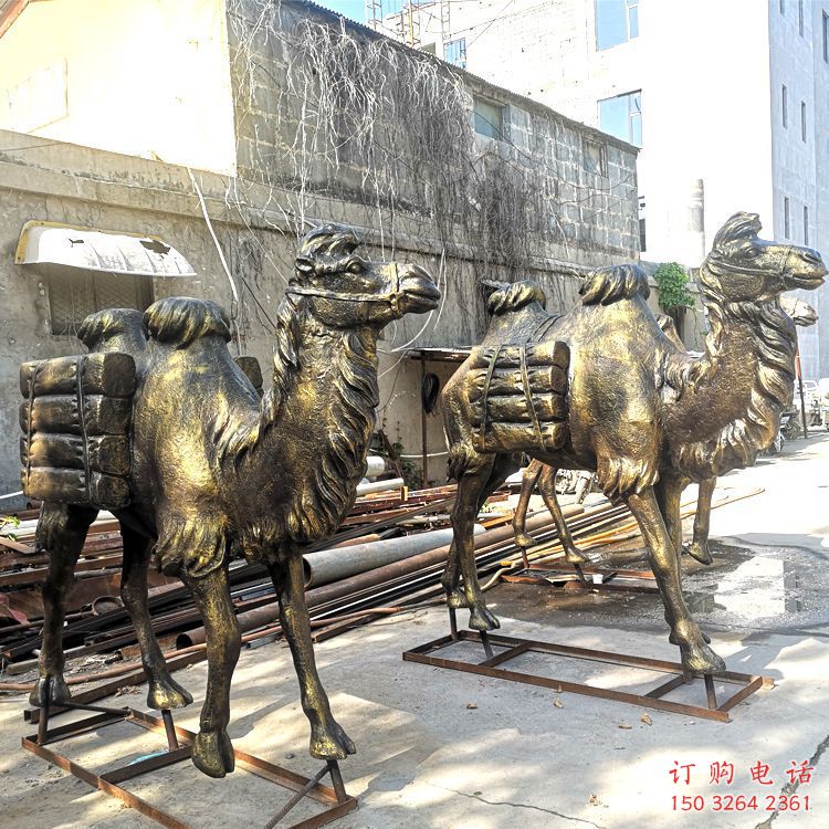抽象絲綢之路銅雕廠 辦公室銅雕生產(chǎn)