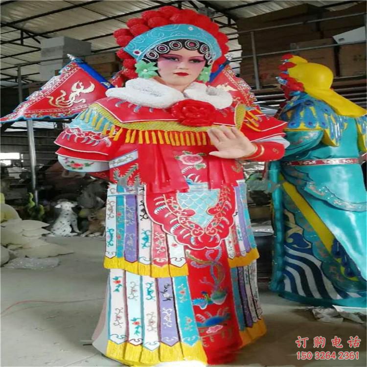 彩繪京劇銅雕廠家 仿古銅雕制作